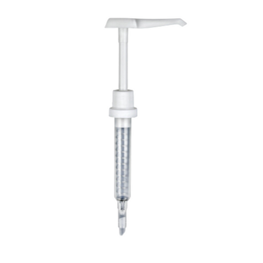 Pump for gallon amenity